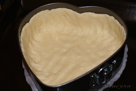 Творожный пирог с малиной и белым шоколадом: шаг 2