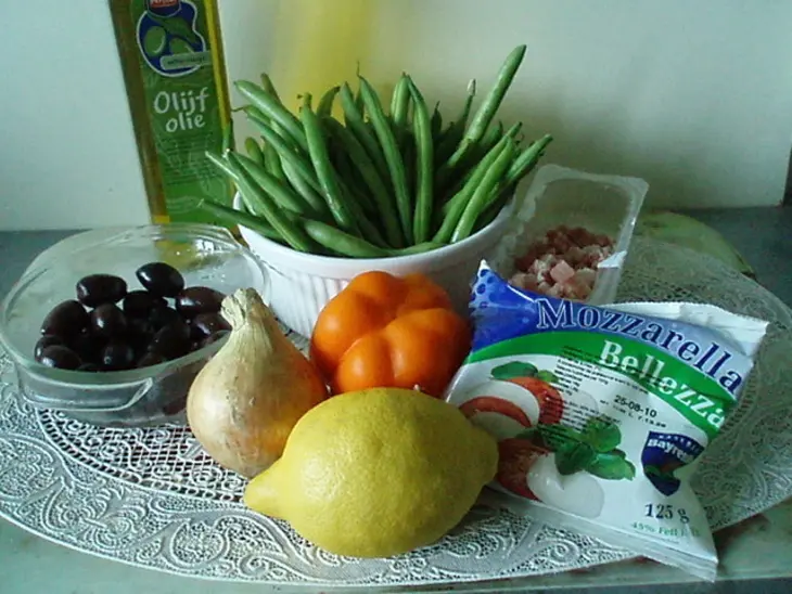 Стручковая фасоль по-испански: шаг 1