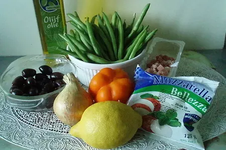 Стручковая фасоль по-испански: шаг 1