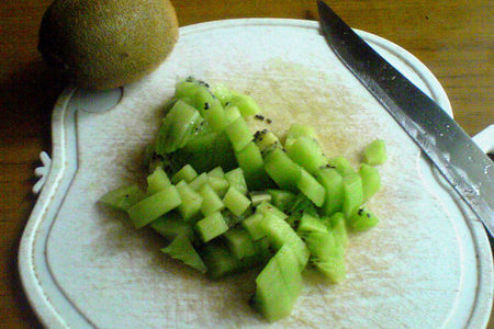 Рисовый салат с фруктами: шаг 3