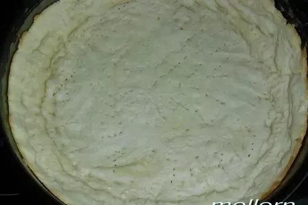 Чизкейк  с яблоками: шаг 3