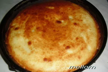 Чизкейк  с яблоками: шаг 10