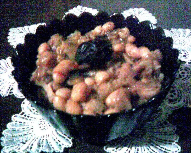 Фасоль, тушеная с черносливом и шампиньонами: шаг 3