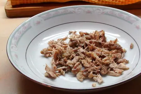Курочка без костей с начинкой из гречки и грибов «моя новая любовь»!: шаг 12