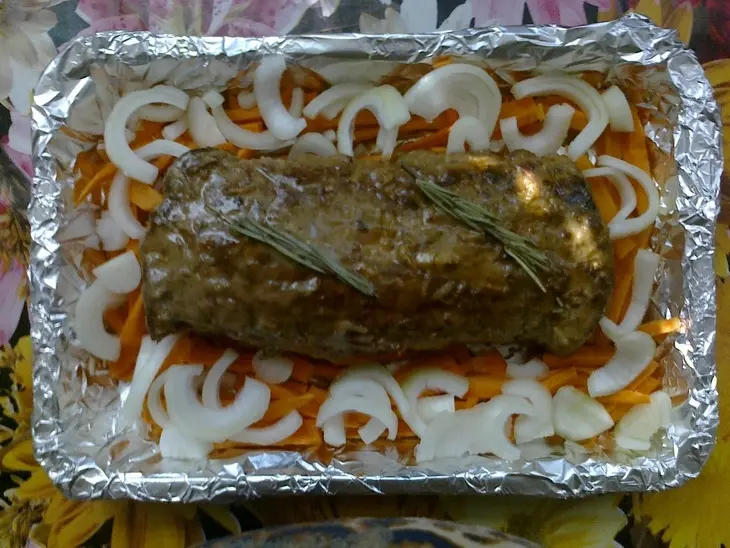 Ростбиф с овощами и картофелем.: шаг 5