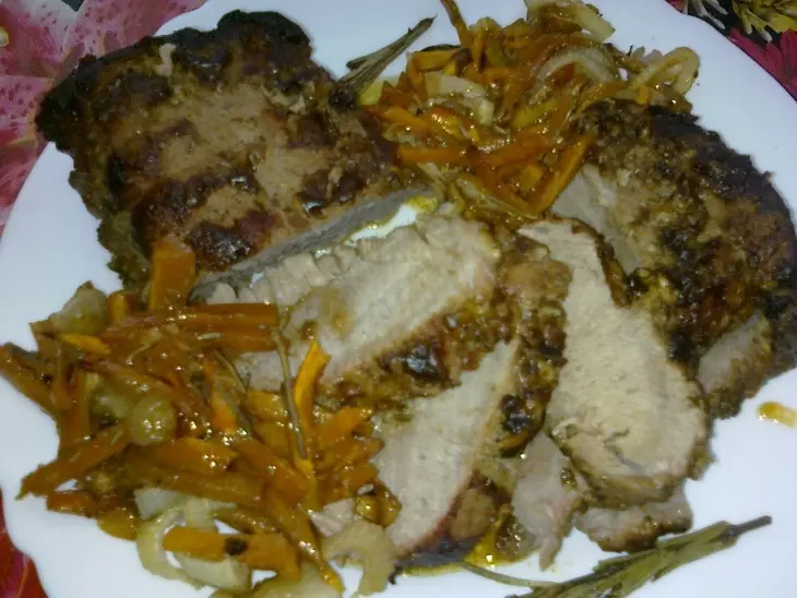 Ростбиф с овощами и картофелем.: шаг 6