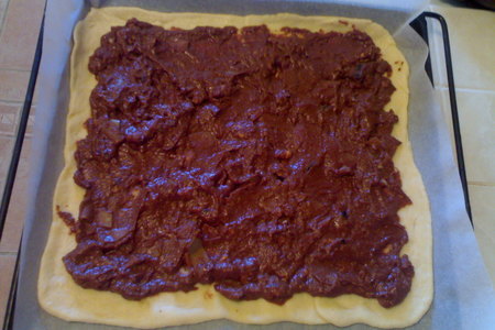 Пирог с шоколадом, яблоками и орехом в пост: шаг 2