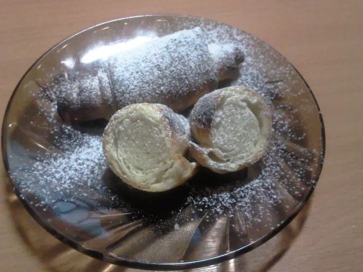 Пирог с шоколадом, яблоками и орехом в пост: шаг 4