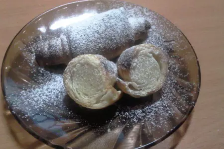 Пирог с шоколадом, яблоками и орехом в пост: шаг 4