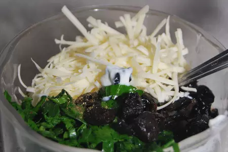 Печеный картофель с сырно-оливковым соусом: шаг 4