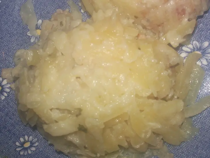 Мясные шарики в картофельной стружке в пароварке: шаг 9
