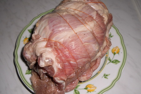 Запеченная свиная шейка с дыней: шаг 7
