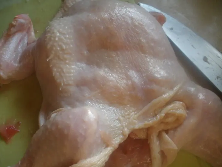 Баллотин. мир фаршированных куриц.: шаг 1