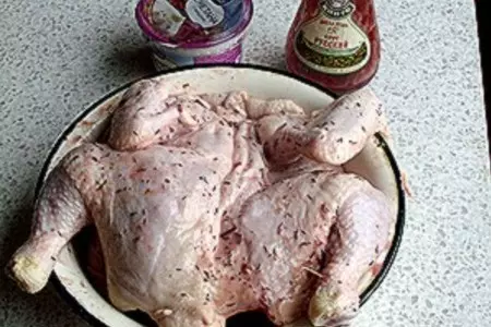 Курица с яблоками и цукини: шаг 1