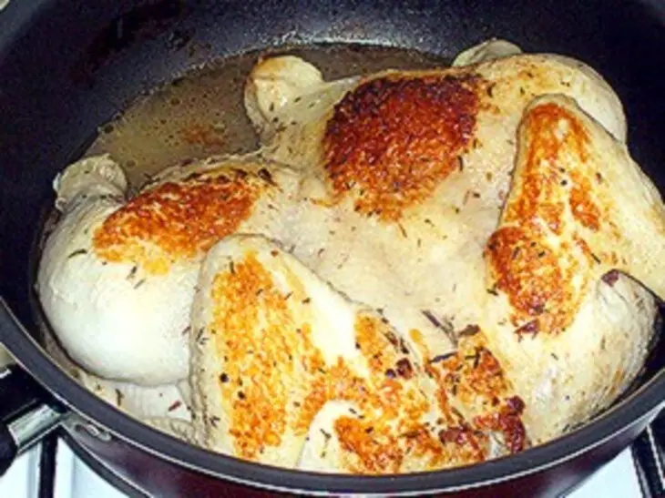 Курица с яблоками и цукини: шаг 2