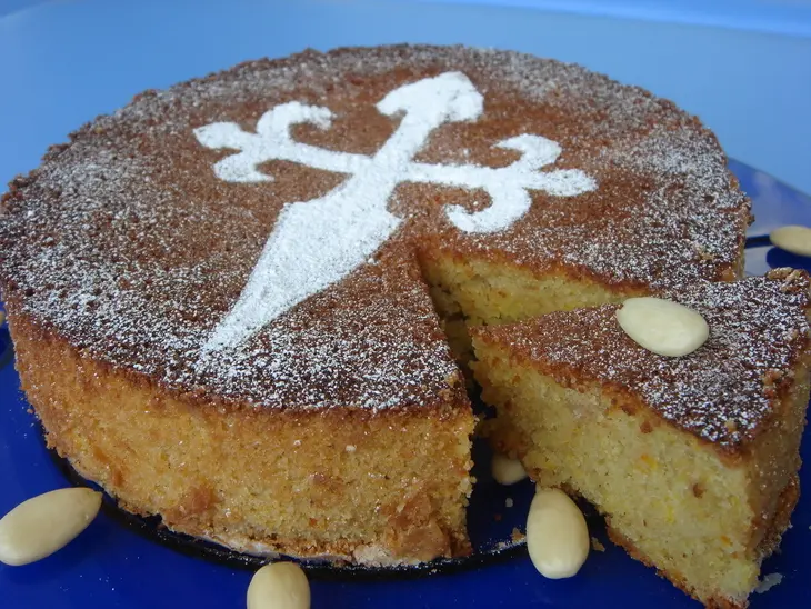 Галисийский пирог или tarta de santiago -  как и обещала, без муки, разрыхлителей и т.д. (дуэль) :): шаг 8