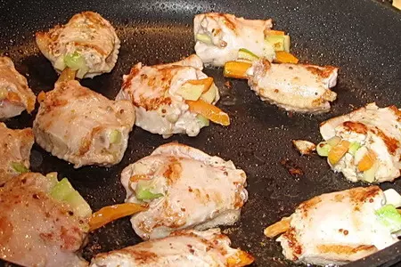 Фаршированные куриные крылышки: шаг 2