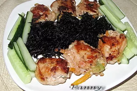 Фаршированные куриные крылышки: шаг 4