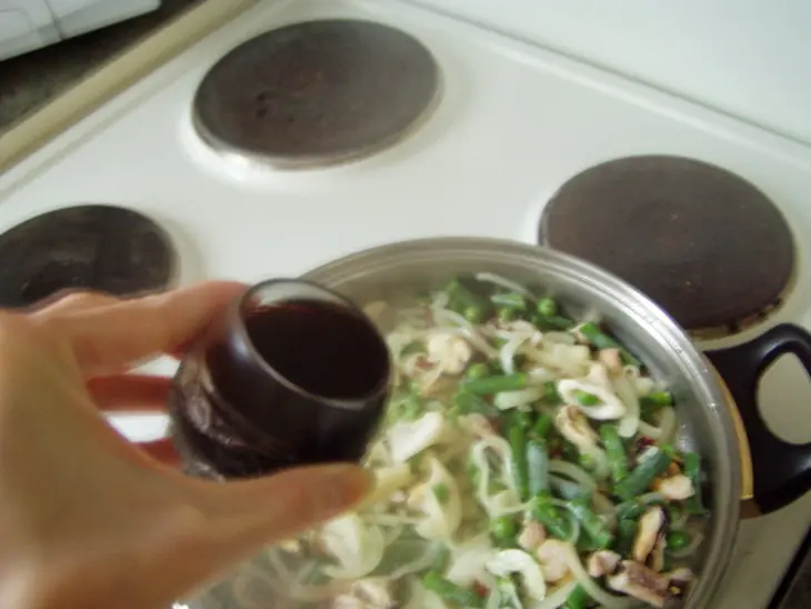 Паэлья с морепродуктами (очень быстрый рецепт): шаг 4