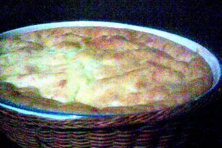 Ленивый пирог с кабачками и куриными потрошками (из серии "фальшивый пирог"): шаг 9
