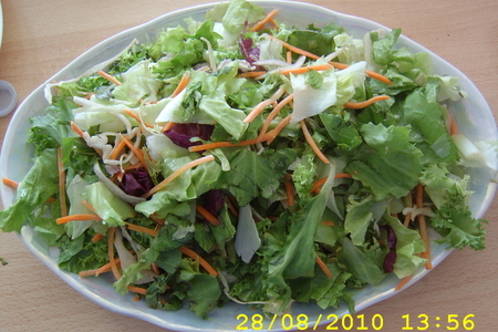 Салат овощно-фруктовый: шаг 4