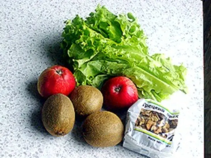 Фруктовый салат с курицей: шаг 1