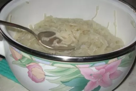 Сладкая запеканка из лапши с морковью и яблоками: шаг 2