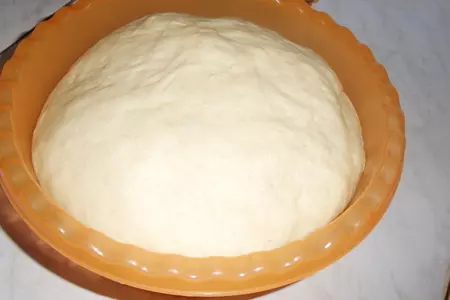Белый хлебушек с сыром: шаг 1