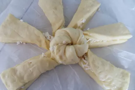 Белый хлебушек с сыром: шаг 3