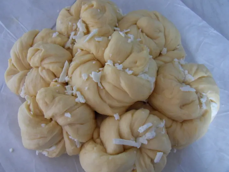 Белый хлебушек с сыром: шаг 4