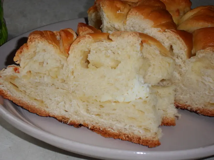 Белый хлебушек с сыром: шаг 6