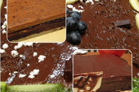 Шоколадно-банановый торт !!!: шаг 7