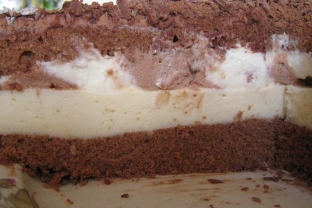 Торт с шоколадным муссом: шаг 2