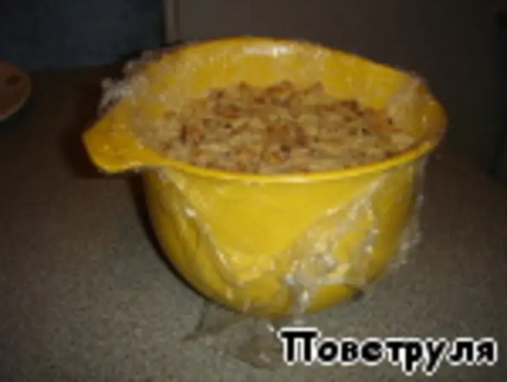 Торт "корзина с цветами": шаг 5