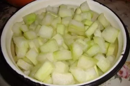 Цукаты из дыни: шаг 3