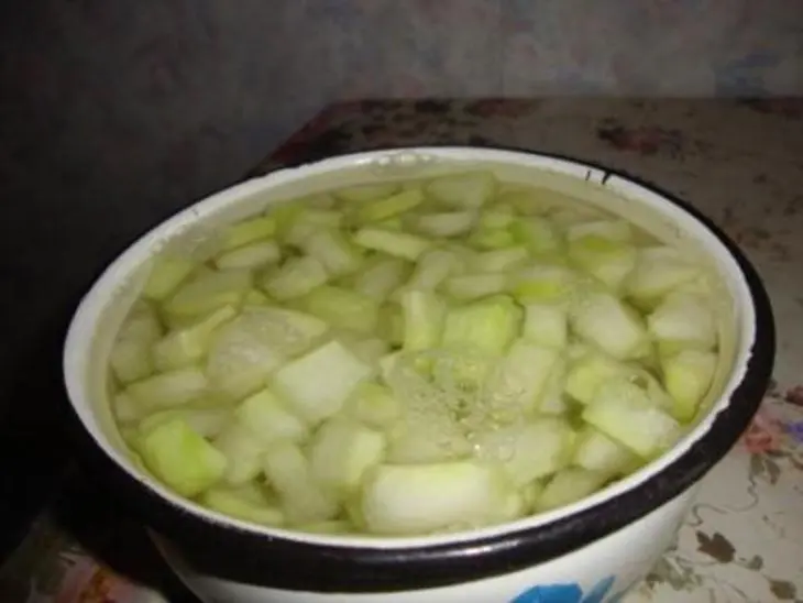 Цукаты из дыни: шаг 4