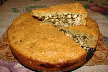 Мясной пирог с курицей и шпинатом: шаг 5