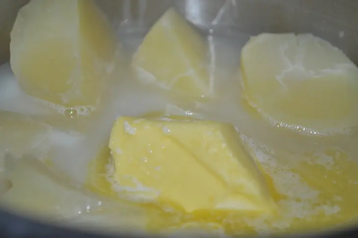Картофельное пюре под шампиньонами: шаг 2