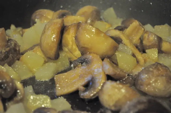 Картофельное пюре под шампиньонами: шаг 9