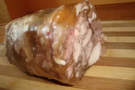 Колбаса куриная "натур продукт ваше здоровье и долголетие": шаг 3