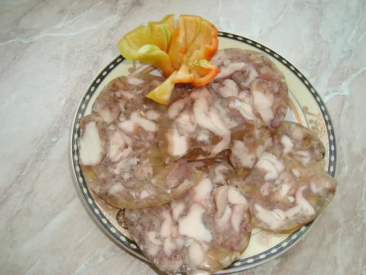 Колбаса куриная "натур продукт ваше здоровье и долголетие": шаг 4