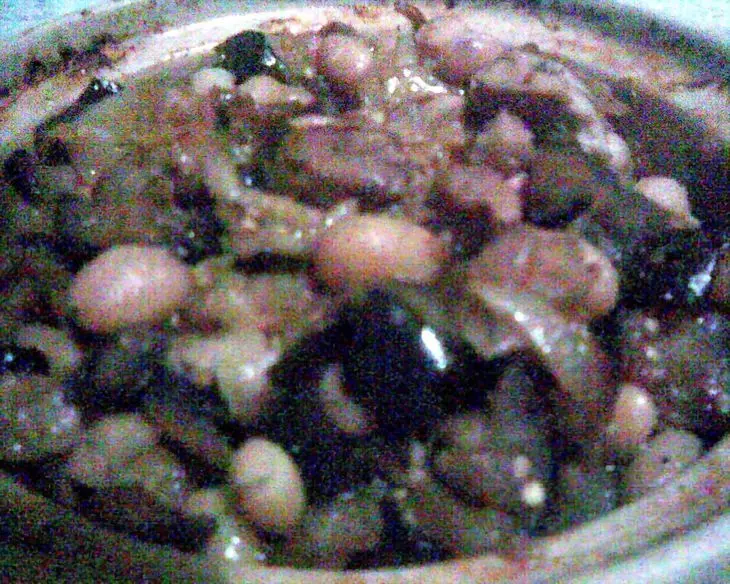 Горшочек с фасолью, курицей и баклажанами: шаг 3