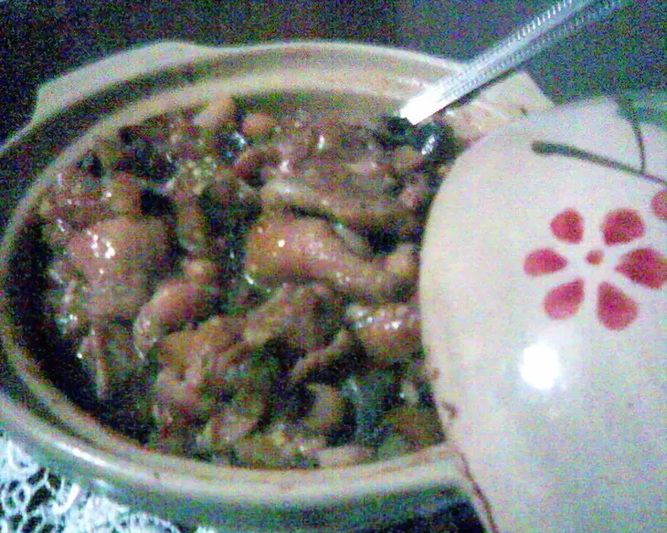 Горшочек с фасолью, курицей и баклажанами: шаг 5