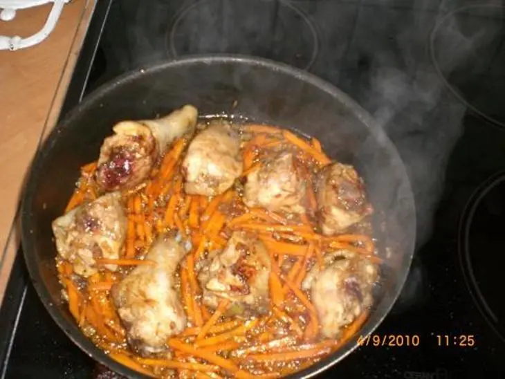 Плов с курицей в горшочке: шаг 3