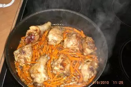 Плов с курицей в горшочке: шаг 3