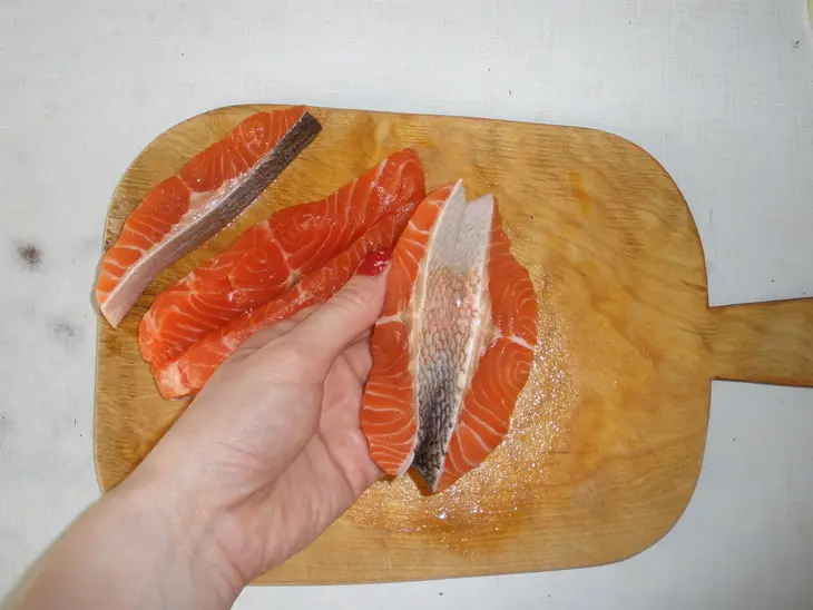 Запечёная форель.: шаг 4