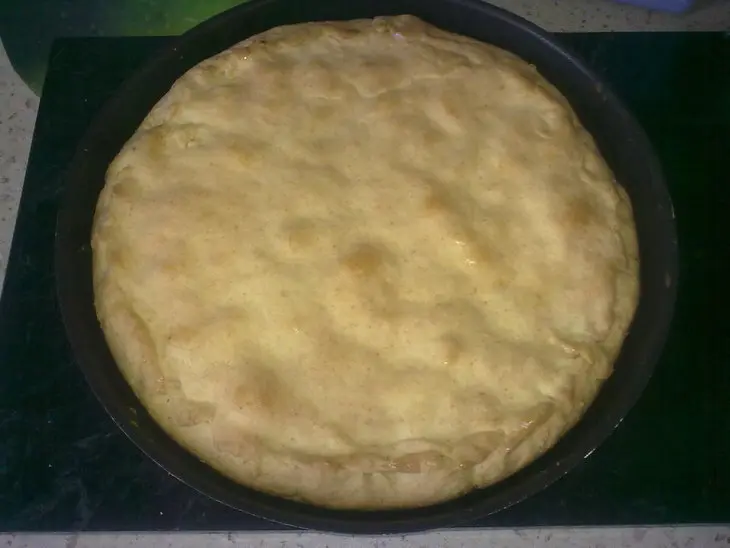 Пирог гведзели с сыром и яйцом: шаг 5