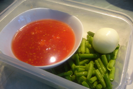 Быстрый овощной супчик со стручковой фасолью: шаг 1