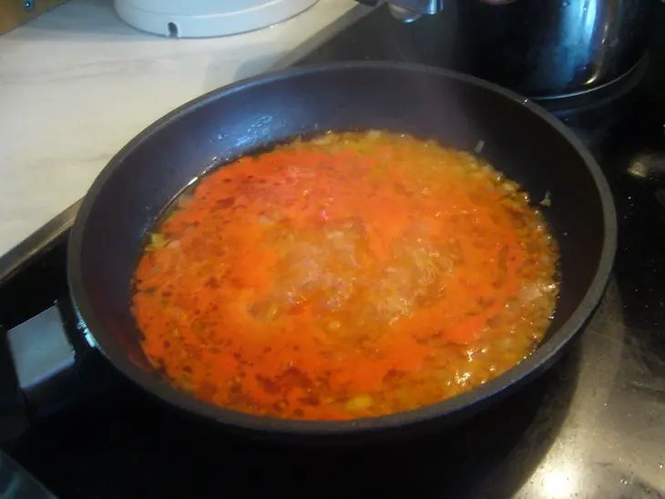 Быстрый овощной супчик со стручковой фасолью: шаг 2