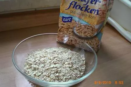 Овсянные блинчики: шаг 1